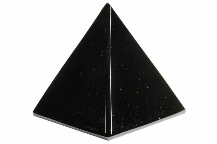 1 3/5" Polished, Obsidian Pyramids - Photo 1